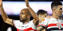 Lucas em vitória contra o Novorizontino no Paulistão   Foto: Rubens Chiri/Saopaulofc.net / Esporte News Mundo