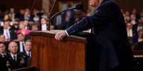 Trump mencionou o Brasil ao falar na guerra comercial dos EUA  Foto: Reuters / BBC News Brasil