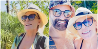Em praia paradisíaca e ao lado do namorado: Ana Maria Braga mostra como curtiu carnaval  Foto: Reprodução/Instagram/@anamariabragaoficial