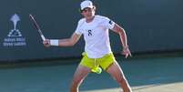 Jo&atilde;o Fonseca treina em Indian Wells   Foto: Andrew Eichenholz / ATPTour / Esporte News Mundo