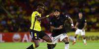  Foto: Divulgação/Barcelona-EQU - Legenda: Barcelona amassa o Corinthians em ida da última fase preliminar da Libertadores / Jogada10