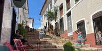 Beco Catarina Mina, em São Luís do Maranhão  Foto: DW / Deutsche Welle