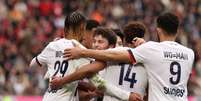 Divulga&ccedil;&atilde;o/PSG - Legenda: PSG faz 4 a 1 e abre 16 pontos de vantagem na lideran&ccedil;a do Franc&ecirc;s  Foto: Jogada10