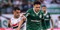  Foto: Rebeca Reis e Guilherme Veiga/Ag. Paulistão - Legenda: Palmeiras e São Paulo se enfrentam pela semifinal do Paulistão / Jogada10