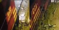 O homem estava embriagado e deitado nos trilhos quando foi atropelado por trem  Foto: Reprodução/X / Contigo