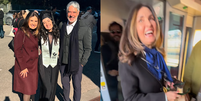 Filha de Bonner e Fátima publica vídeo divertido dos pais em viagem de família  Foto: Reprodução/Instagram