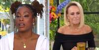 Thamiris interrompe e corrige Ana Maria Braga  Foto: Reprodu&ccedil;&atilde;o/ TV Globo / Contigo