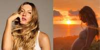 Fontes próximas à Gisele revelam detalhes à site; modelo deu à luz seu terceiro filho em fevereiro, fruto do relacionamento com Joaquim Valente  Foto: Reprodução/Instagram / Contigo
