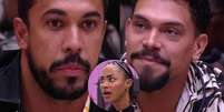 Maike barra Vinícius da Festa do Líder do 'BBB 25' e o joga em desafio inédito e CRUEL; web reage: 'Aline vai brigar'.  Foto: Reprodução, TV Globo / Purepeople