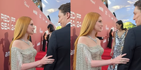Marina Ruy Barbosa em vídeo compartilhado por Cintia Chagas  Foto: Reprodução/Instagram