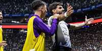  Foto: Jhony Inácio/Ag. Paulistão - Legenda: Yuri Alberto marcou o gol da vitória do Corinthians no Allianz Parque / Jogada10