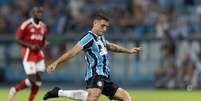 Camilo (Grêmio) durante jogo contra o Internacional, no dia 08.03.2025 Foto: Sipa US / Alamy Stock Photo