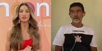 Patricia Poeta e pai de Vit&oacute;ria Regina  Foto: Reprodu&ccedil;&atilde;o/TV Globo / Mais Novela