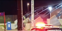 Funcionário de metrô foi morto em frente à estação  Foto: Reprodução/TV Globo