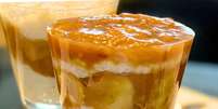 SOBREMESA DE TAPIOCA CREMOSA COM BANANA CARAMELIZADA  Foto: Bake and Cake Gourmet