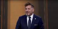  Foto: Reprodução Youtube Canal @LibertadoresBR - Legenda: Alejandro Domínguez tem fala racista após sorteio da Conmebol / Jogada10