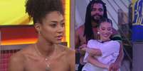 Eliminada do 'BBB 25', Aline admite ci&uacute;mes de Renata com Diogo Almeida, mas refor&ccedil;a: 'N&atilde;o sou mulher de competir com outra'.  Foto: Reprodu&ccedil;&atilde;o, Globoplay / Purepeople