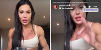 BBB25: Gracyanne Barbosa revela que está voltando ‘devagar’ para rotina de treinos: ‘Mais saudável e mais seguro’  Foto: Reprodução/Instagram