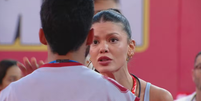 BBB25: Após vencer Anjo, João Pedro dá Monstro para Vitória Strada: ‘Falou mal de mim e do meu irmão’  Foto: Reprodução/TV Globo