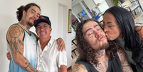 Whindersson Nunes aparece pela primeira vez após internação e ganha carinho da família  Foto: Reprodução/Instagram