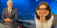 Renata Vasconcellos posta foto ‘fofa’ com William Bonner e repercute na web; veja  Foto: Reprodução/Instagram