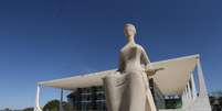 O pr&eacute;dio do STF visto de fora.  Foto: Wilton Junior/Estad&atilde;o / Estad&atilde;o