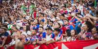 Torcida do Fortaleza.   Foto: Mateus Lotif/FEC / Esporte News Mundo