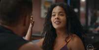 Tudo indica que o público vai amar odiar Maria de Fátima  (Bella Campos), a personificação da juventude petulante de hoje  Foto: Reprodução/TV