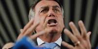Bolsonaro saiu em defesa de Trump após anúncio de tarifas  Foto: CartaCapital