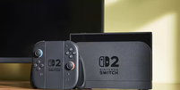Imagem promocional de lançamento do Nintendo Switch 2  Foto: Nintendo / Divulgação