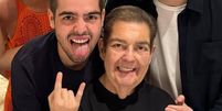 João Silva e Faustão  Foto: Reprodução/Instagram