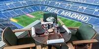 Nova área VIP do estádio do Real Madrid  Foto: Divulgação/Bernabéu