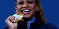 Rebeca Andrade se torna maior medalhista olímpica do Brasil –  Foto: Divulgação / Jogada10