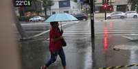 São Paulo entra em estado de atenção para alagamentos nesta sexta-feira, 4. Na foto, dia de registro de chuva na capital.  Foto: Tiago Queiroz/Estadão - 31/03/2025 / Estadão