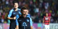 Bissoli comemora gol pelo Buriram  Foto: Getty Images/Pakawich Damrongkiattisak