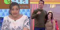 Sonia Abrão falou sobre a eliminação de Daniele Hypólito no BBB 25  Foto: Reprodução/RedeTV!/Globo / Contigo