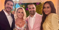 Sabrina Sato exibe fotos inéditas no casamento de Ana Maria Braga: 'Energia boa'  Foto: Reprodução/Instagram / Contigo