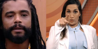 Fora do confinamento, Daniele responde atitude de Diego ao fazer comentário desrespeitoso e exige respeito  Foto: Reprodução/TV Globo / Contigo