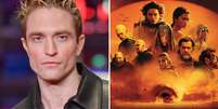None  Foto: Robert Pattinson e Duna: Parte 2 ( Dominique Charriau/WireImage e Divulgação) / Rolling Stone Brasil