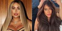 O antes e depois de Rafaella Santos  Foto: Contigo