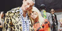 João Knorr e Donatella Versace   Foto: @donatella_versace/Instagram/Reprodução / Elas no Tapete Vermelho