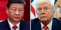 Guerra comercial entre China e EUA continua, apesar de pausa das tarifas anunciada por Trump para outros países  Foto: BBC News Brasil