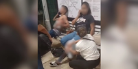 Três pessoas são feridas com canivete durante discussão dentro de trem em SP  Foto: Reprodução/São Paulo Sobre Trilhos