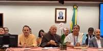 Glauber Braga durante Ato Ecumênico nesta quinta-feira, 10  Foto: Reprodução/Instagram: Sâmia Bomfim