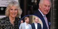 Aqui est&aacute; o motivo surpreendente pelo qual Pr&iacute;ncipe William e o irm&atilde;o, Harry, &lsquo;imploraram&rsquo; para impedir casamento do pai, Rei Charles III, com Camilla.  Foto: Getty Images / Purepeople