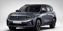 Renault Grand Koleos já está em testes no Brasil e será um dos modelos a chegar ao País por meio da parceria com a Geely  Foto: Renault/Divulgação / Estadão