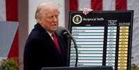 O governo americano suspendeu a imposição das tarifas de importação mais altas por 90 dias, exceto no caso da China  Foto: Getty Images / BBC News Brasil
