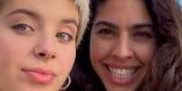 Flor Gil com a mãe Bela Gil  Foto: Reprodução/Instagram / Márcia Piovesan