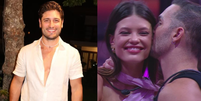 BBB 25: Namorado de Vitória Strada comenta sobre relação da atriz com Diego Hypolito: 'Afeto dele'  Foto: Reprodução/ Instagram e TV Globo / Contigo