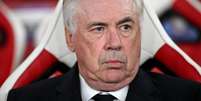 Foto: Justin Setterfield/Getty Images - Legenda: Ancelotti foi eliminado desta quarta-feira da Liga dos Campeões / Jogada10